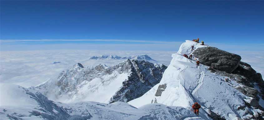 Everest Hillary step