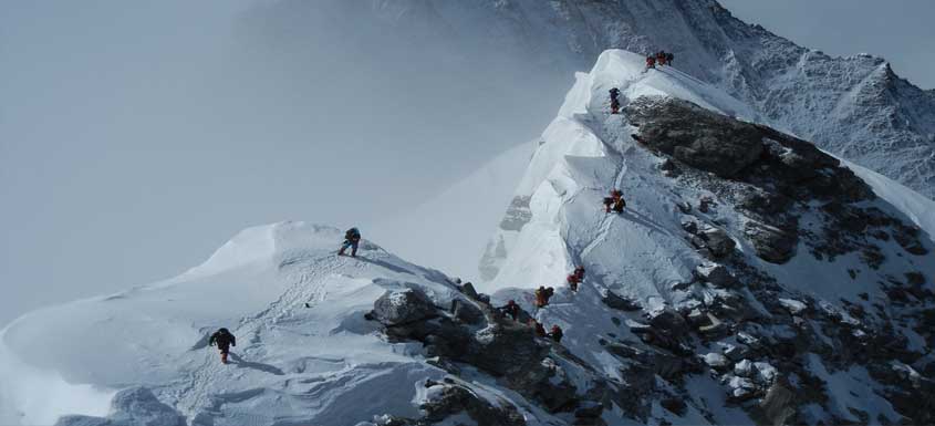 Eeverest Hillary step